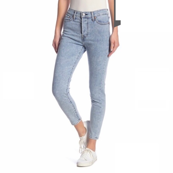 Levi’s Wedgie High Rise Skinny Jeans; sz28 - Picture 2 of 8